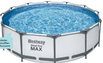 Hellweg Frame-pool-set steel pro max Angebot