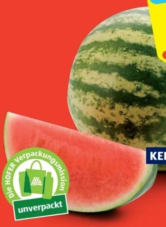 Hofer Wassermelonen Angebot