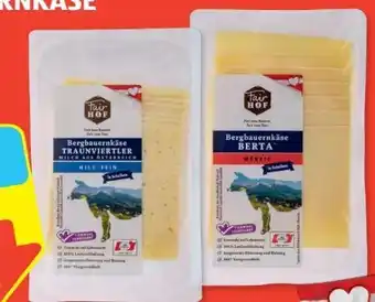 Hofer Bergbauern raclette-käse Angebot