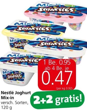 Spar Joghurt mix-in Angebot