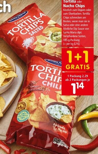 Interspar Tortilla chips Angebot