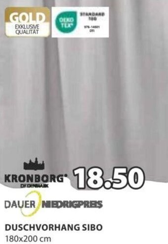JYSK DUSCHVORHANG SIBO 180x200 cm Angebot