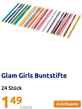 Action Glam Girls Buntstifte 24 Stück Angebot