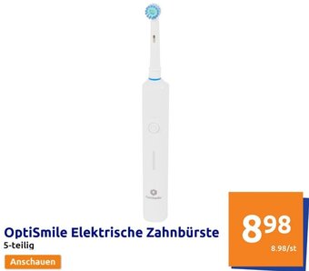 Action OptiSmile Elektrische Zahnbürste 5-teilig Angebot