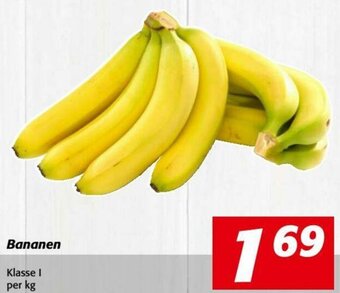 Nah&Frisch Bananen Klasse I per kg Angebot