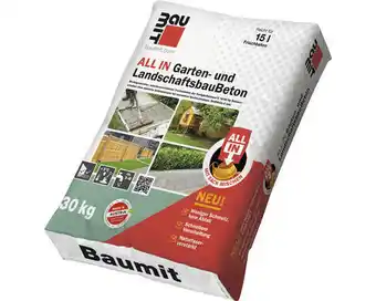 Hornbach Baumit all in garten- & landschaftsbau beton 30kg Angebot