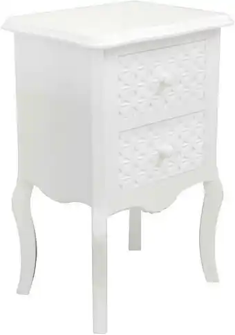 Möbelix Nachtkästchen weiß teilmassiv h: 65 cm anna Angebot