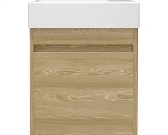 Hornbach Badmöbel-set basano avellino avellino 54x45x28 cm holzoptik Angebot