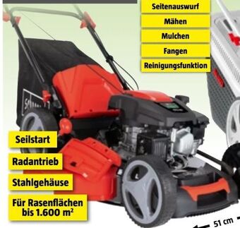Bauhaus Benzin-rasenmäher ms173-51 Angebot