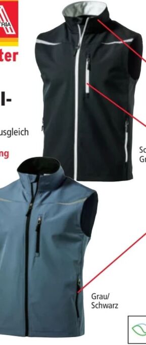 Norma Herren arbeits-softshell-weste Angebot