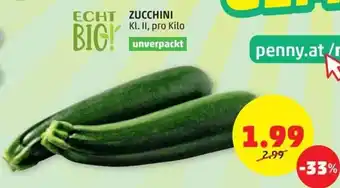 PENNY ZUCCHINI Kl. II, pro Kilo Angebot