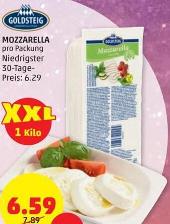 PENNY GOLDSTEIG MOZZARELLA pro Packung Angebot