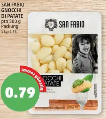PENNY SAN FABIO GNOCCHI DI PATATE pro 500 g Angebot