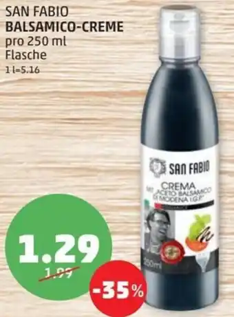PENNY SAN FABIO BALSAMICO-CREME pro 250 ml Flasche Angebot