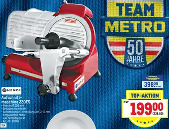Metro Aufschnitt Maschine 220ES Angebot