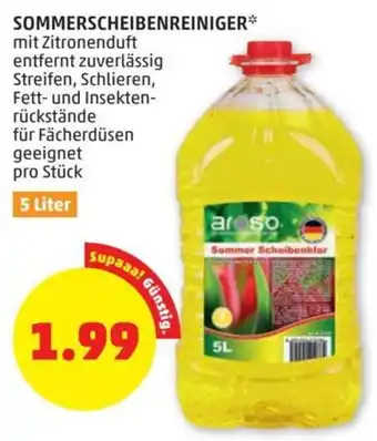 PENNY SOMMERSCHEIBENREINIGER* 5 Liter Angebot