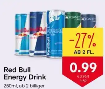 MPreis Red Bull Energy Drink 250ml, ab 2 billiger Angebot