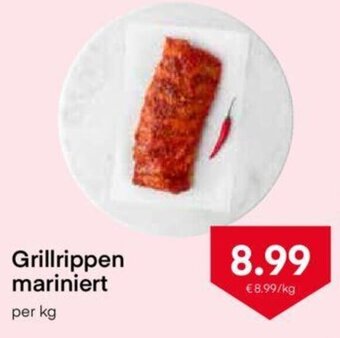 MPreis Grillrippen mariniert per kg Angebot