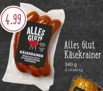 MPreis Alles Glut Käsekrainer 340 g Angebot