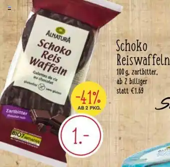 MPreis Schoko Reiswaffeln 100 g Angebot