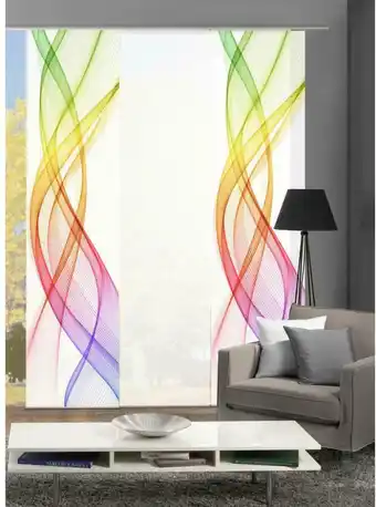 Möbelix Vorhang mit paneelwagen ferrola b: 180cm, multicolor Angebot