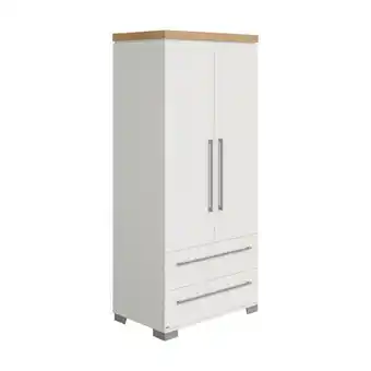 XXXLutz Kleiderschrank in weiß, eichefarben Angebot