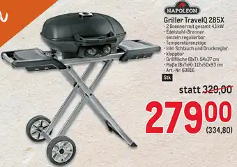Metro Napoleon Griller TravelQ 285X Angebot
