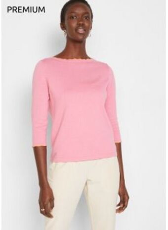 Bonprix Pullover mit seidenanteil Angebot