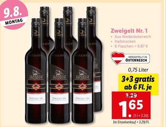 Lidl Zweigelt Nr.1 Angebot