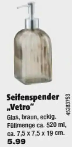 Hagebau Seifenspender Angebot