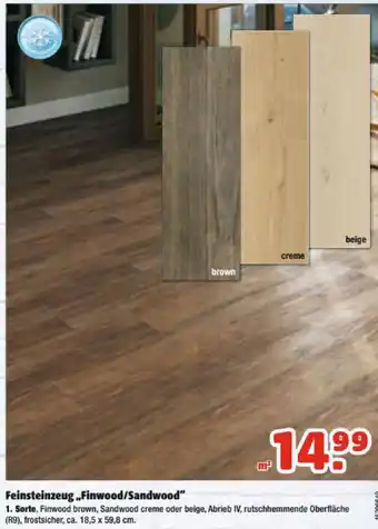 Hagebau Feinsteinzeug Finhood/Sandwood Angebot