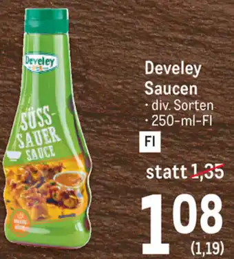 Metro Develey Saucen Angebot