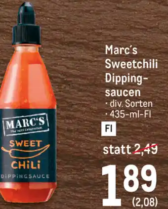 Metro Marc's Sweetchili Dipping Saucen Angebot