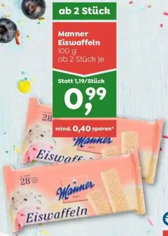 ADEG Manner Eiswaffeln 100 g Angebot