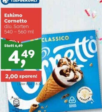 ADEG Eskimo Cornetto diu. Sorten 540 - 560 ml Angebot