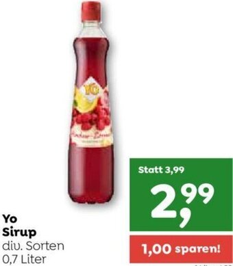 ADEG Yo Sirup div. Sorten 0,7 Liter Angebot