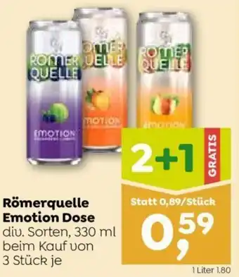 ADEG Römerquelle Emotion Dose diu. Sorten, 330 ml Angebot