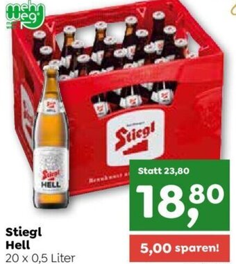 ADEG Stiegl Hell 20 x 0,5 Liter Angebot