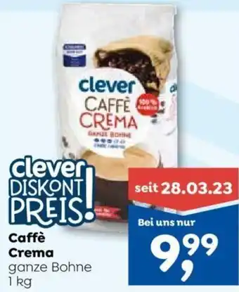 ADEG Caffè Crema ganze Bohne 1 kg Angebot