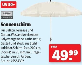 Der Grissemann Sonnenschirm Angebot