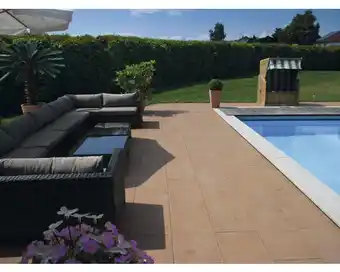 Hornbach Beton terrassenplatte istone luxury lachs 80 x 40 x 4 cm Angebot