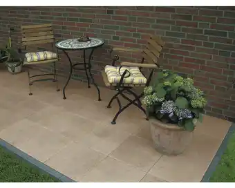 Hornbach Beton terrassenplatte istone luxury lachs 40 x 40 x 4 cm Angebot