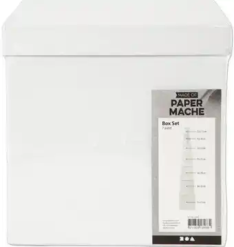 Hornbach Quadratische kartonboxen, 1 set/7 stück Angebot