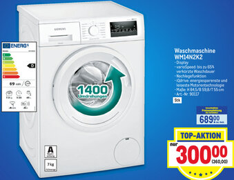 Metro Waschmaschine WM14N2K2 Angebot