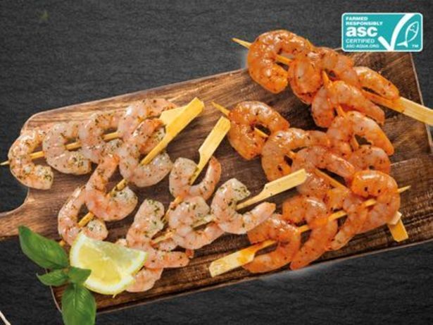 Lidl Frische white tiger garnelenspieße Angebot