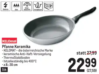 Metro Kelomat Pfanne Keramika Angebot