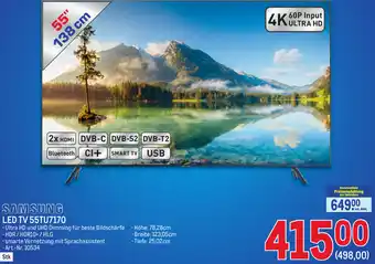 Metro Samsung LED TV 55TU7170 Angebot