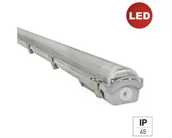 Hornbach Led feuchtraum wandleuchte e2 classic-power l 1x24 w ip65 grau Angebot