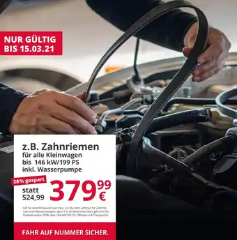 A.T.U. Z.B. Zahnriemen Angebot
