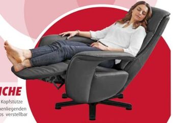 Polstermöbel Fischer Relaxsessel leder Angebot